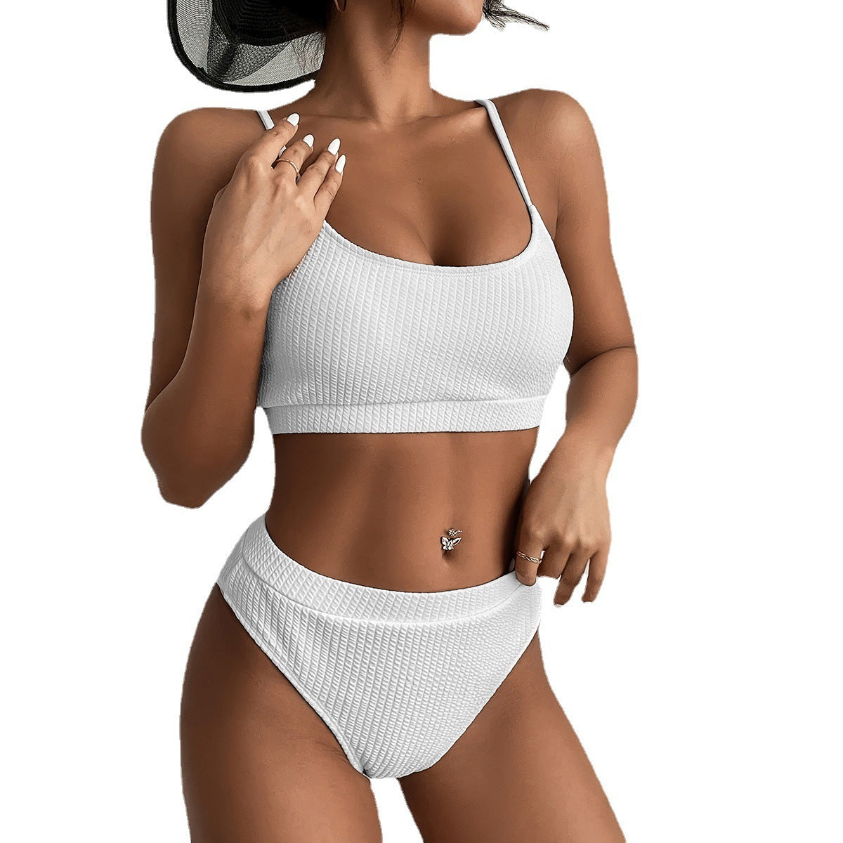 High Waist Bikini Swimwear Women Swimsuit New Push Up