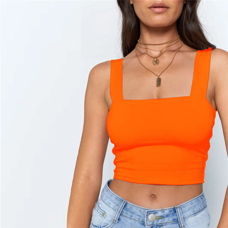 Fashion Women's T-shirt Crop Top