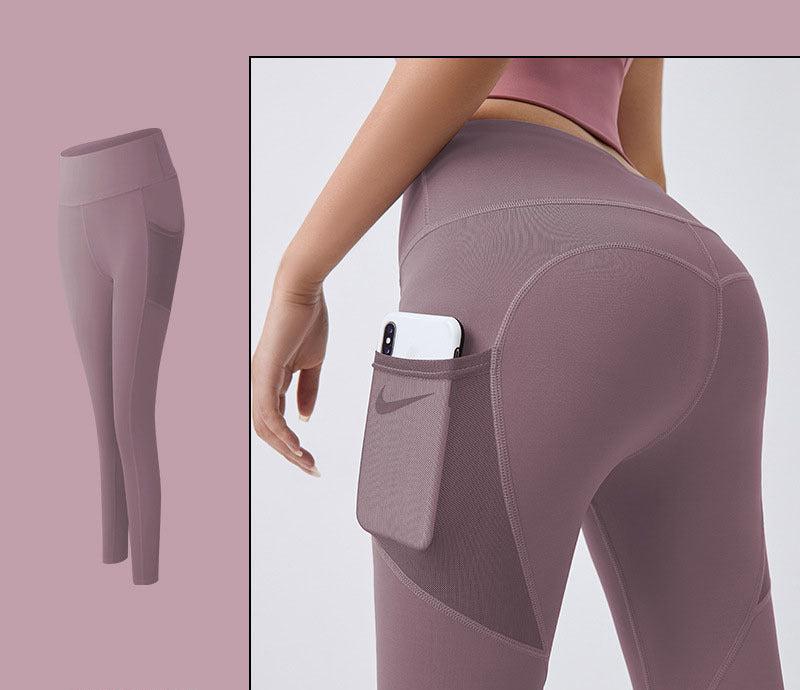 Yoga Pants Women With Pocket Leggings Sport Girl Gym Leggings Women Tummy Control Jogging Tights Female Fitness Pants