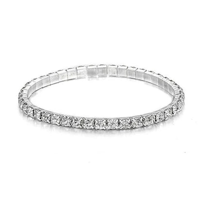 Glimmer Stretch CZ Bangle