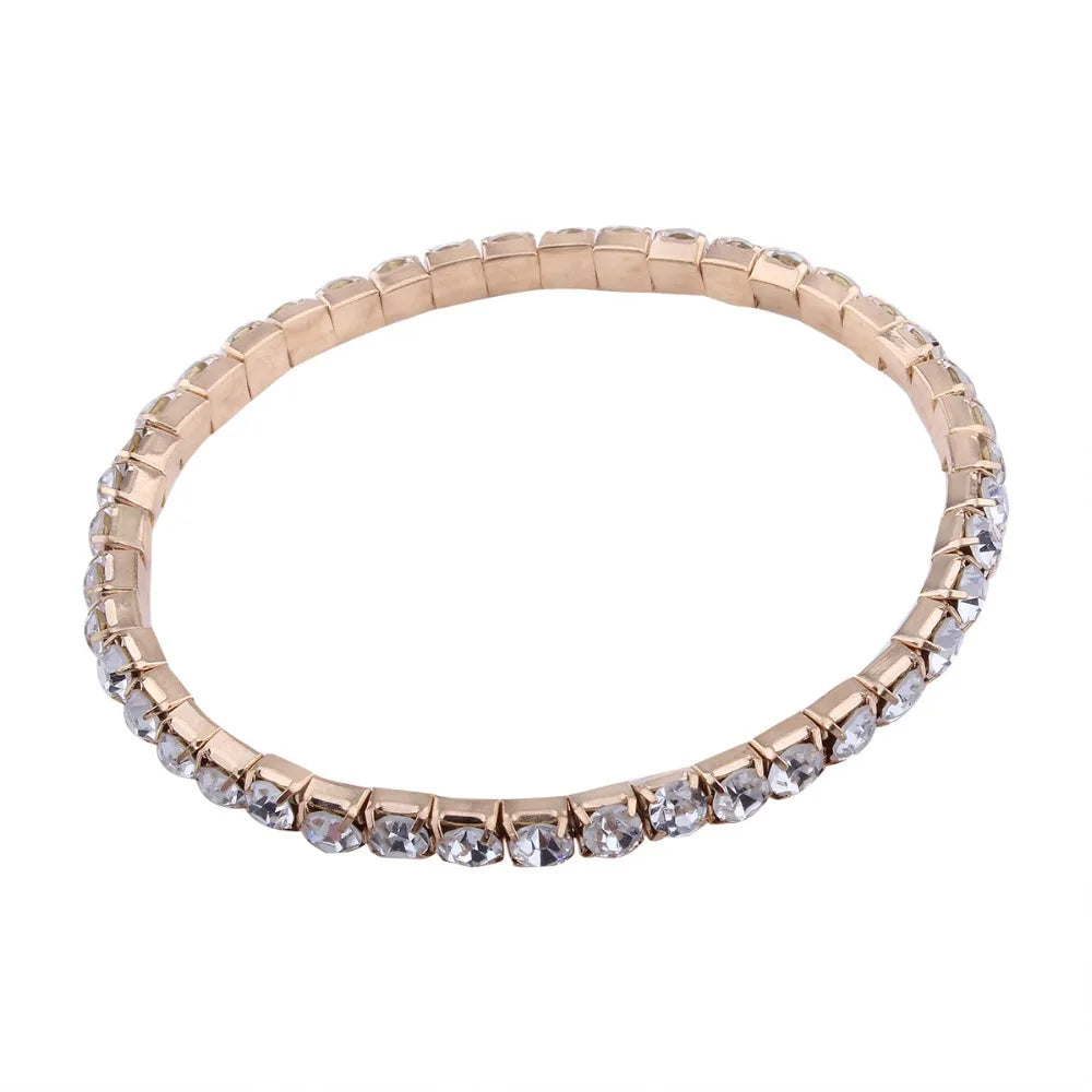 Glimmer Stretch CZ Bangle