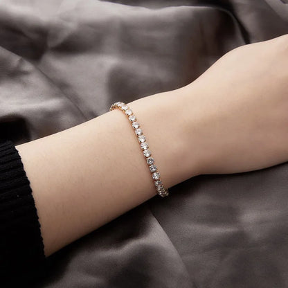 Glimmer Stretch CZ Bangle