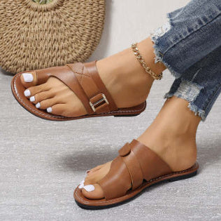 Fashion Flat Heel Leisure Women's Slippers