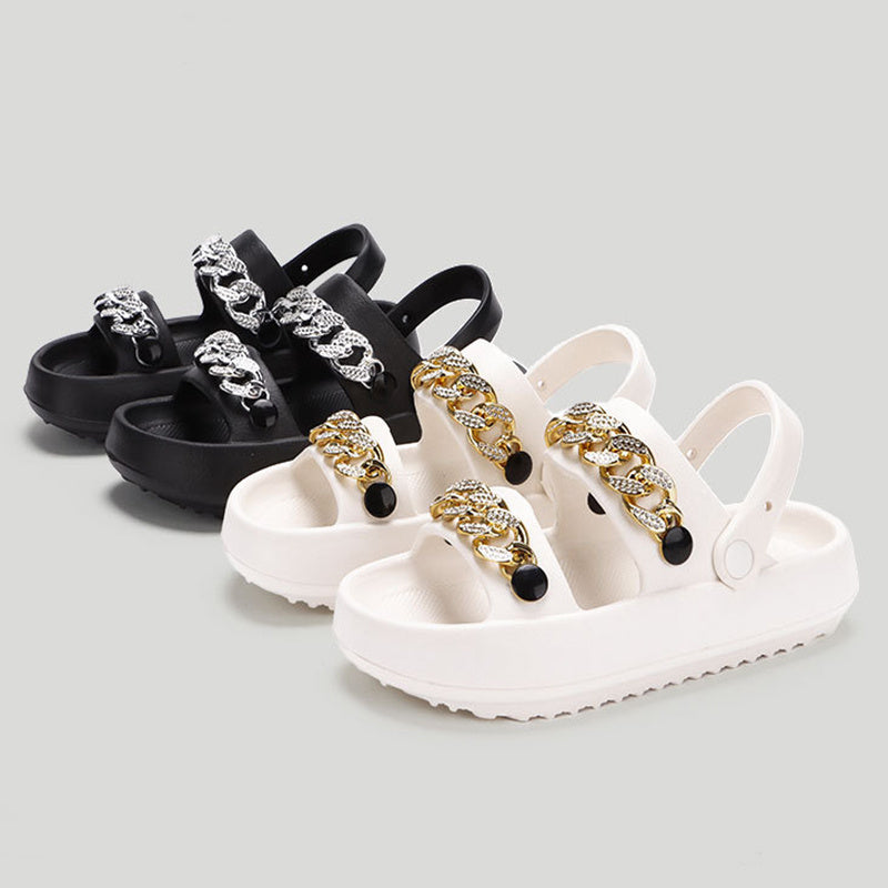 Chains Thick-soled Sandals