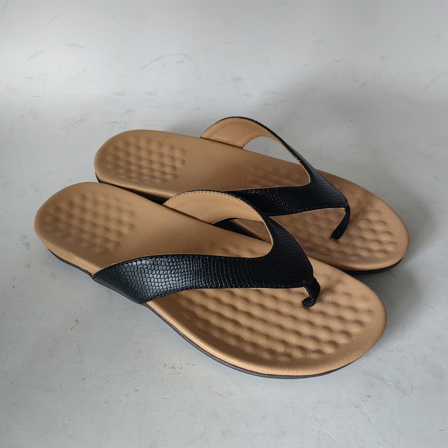 Women Flip Flops Basic Plain Slippers Thong Sandals Strap Casual Shoes